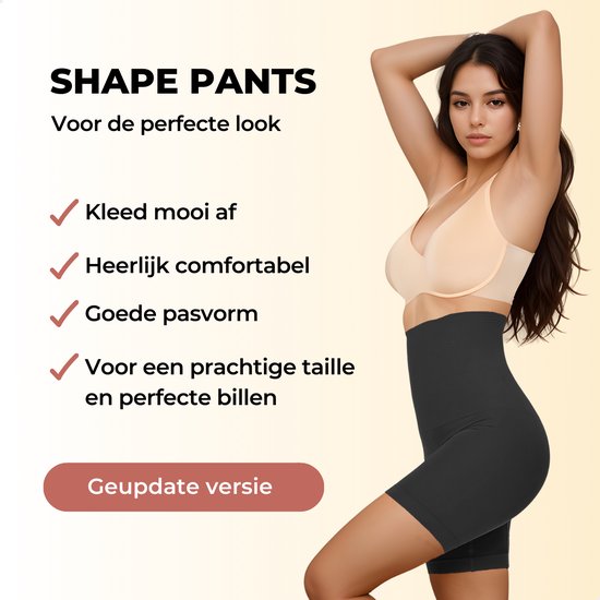 RENALUX - Corrigerend Ondergoed Dames - Corrigerend Broekje Dames - Zwart - Maat M