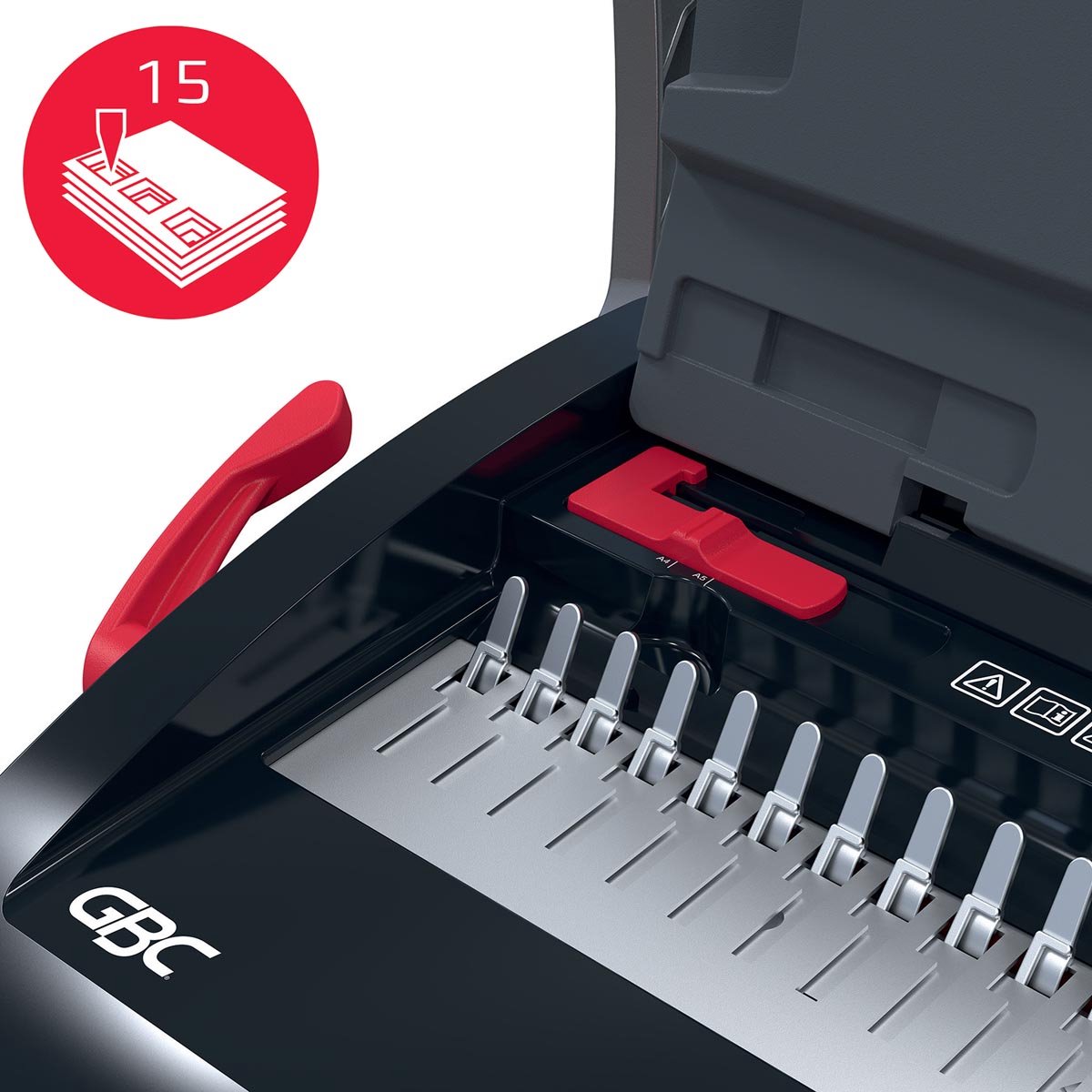 GBC CombBind CB15 - Compacte handmatige inbindmachine tot 195 vel thumbnail 8