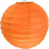 Santex Oranje lampion L - 2 stuks - OP = OP