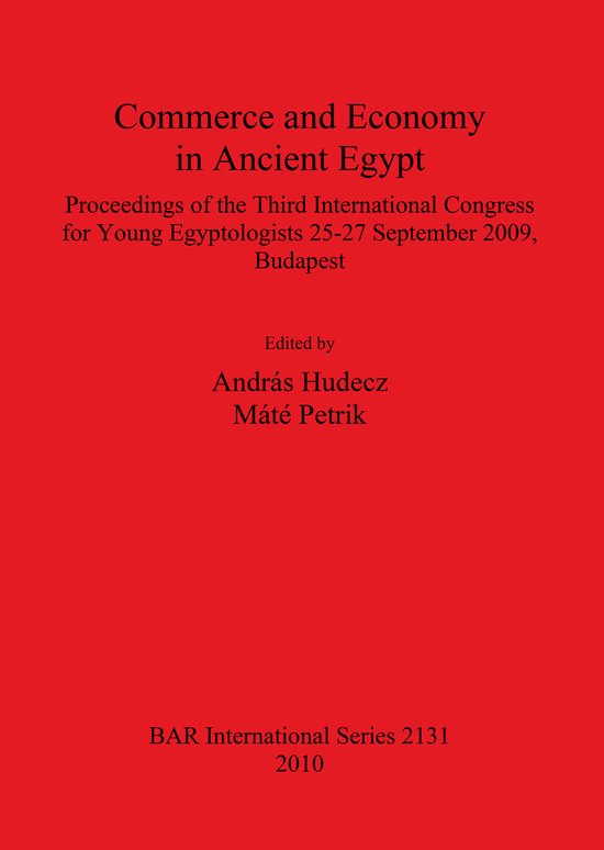 Commerce and Economy in Ancient Egypt - cover