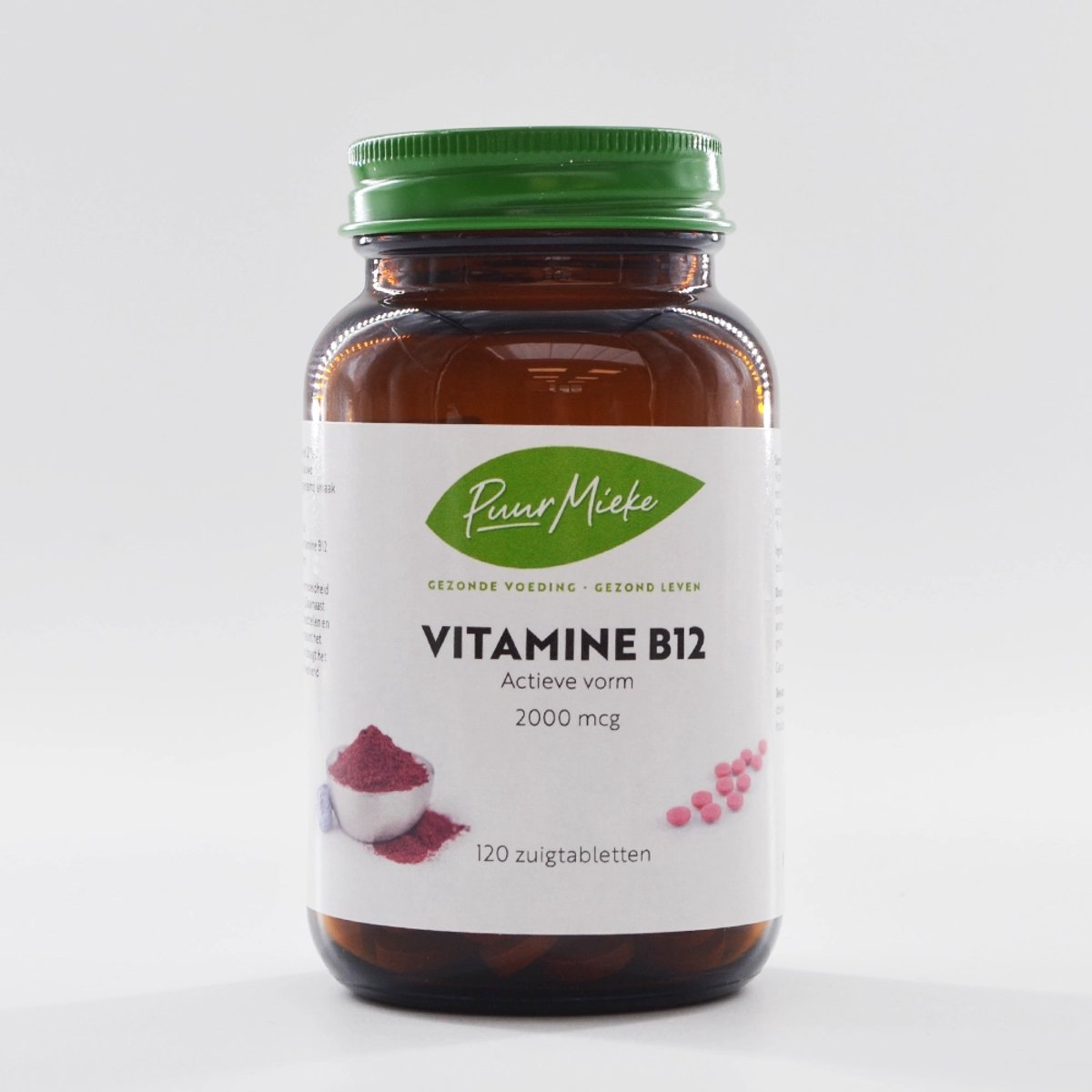 Vitamine B12 - Actieve vorm - 2000mcg - 120 zuigtabletten