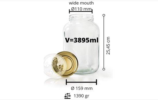 Kenley Fermentatiepot van 4 Liter - Keramische Pot voor Het Hermenteren of in Zoutwater Leggen van Kimchi, Zuurkool, Augurken, Groenten en Kombucha – Fermentatievat met Gewichten, Deksel en Stamper Kenley Fermentatiepot van 4 Liter - Keramische Pot voor Het Hermenteren of in Zoutwater Leggen van Kimchi, Zuurkool, Augurken, Groenten en Kombucha – Fermentatievat met Gewichten, Deksel en Stamper