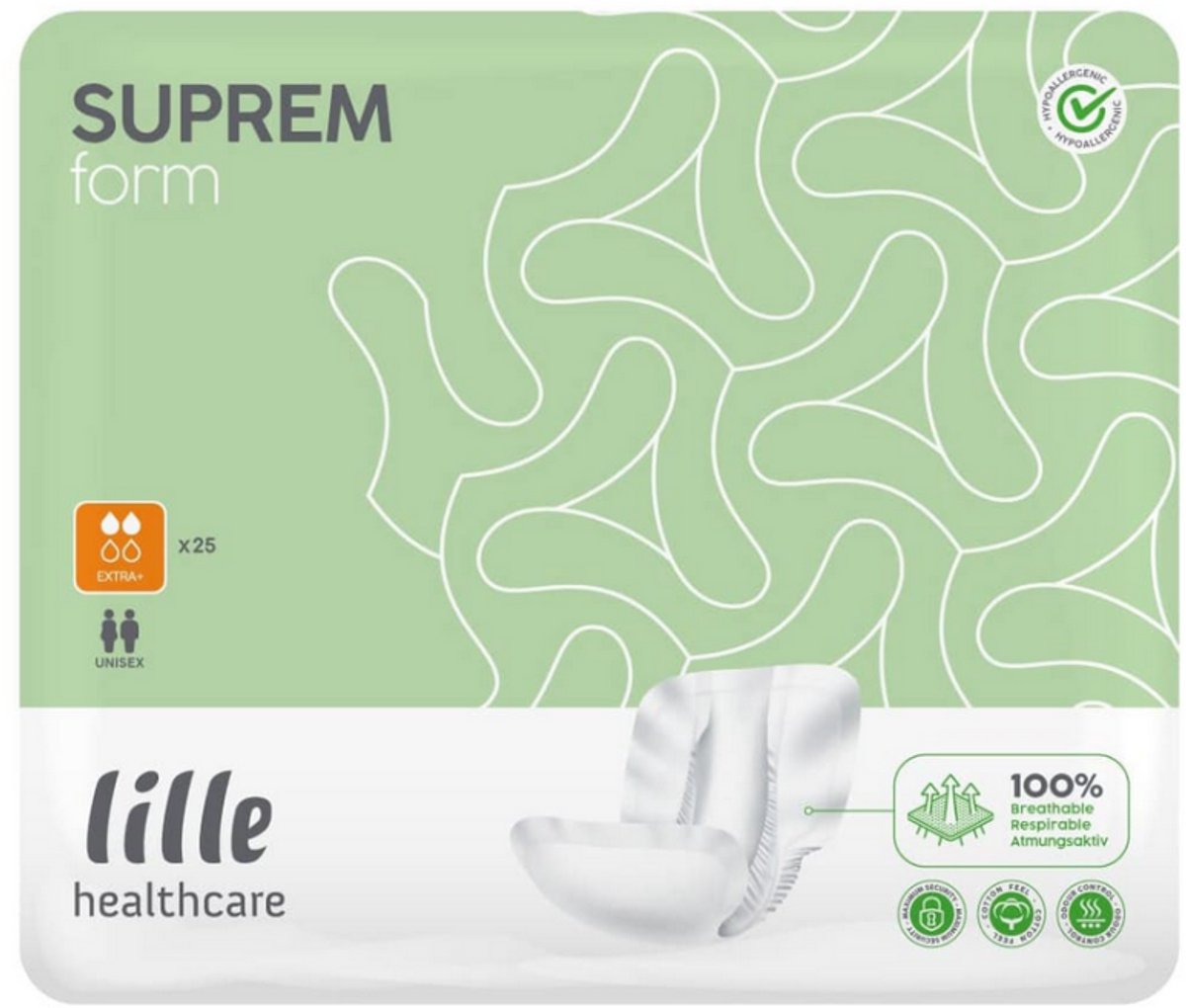 Lille Suprem Form Extra Plus - 8 pakken van 25 stuks