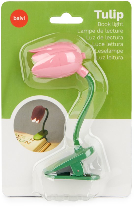 Balvi Leeslamp Tulp Roze van Merkloos — afbeelding 3