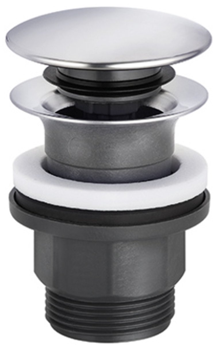 Kludi Toebehoren - Push-open afvoerplug 1 1/4, chroom 1042605-00
