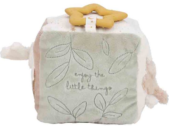 Little Dutch Activiteitenkubus Newborn Naturals van Little Dutch — afbeelding 3