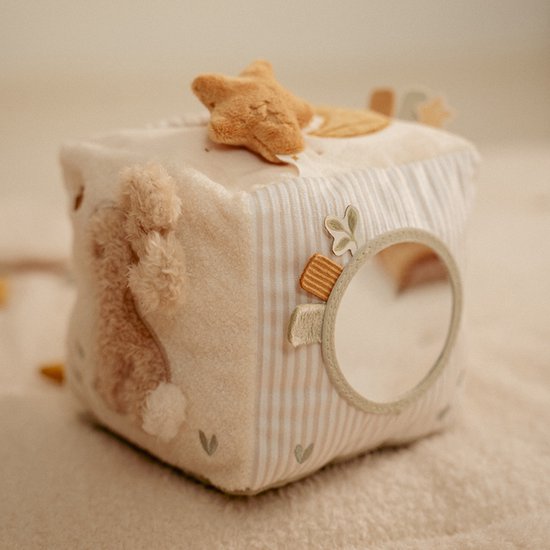 Little Dutch Activiteitenkubus Newborn Naturals van Little Dutch — afbeelding 5