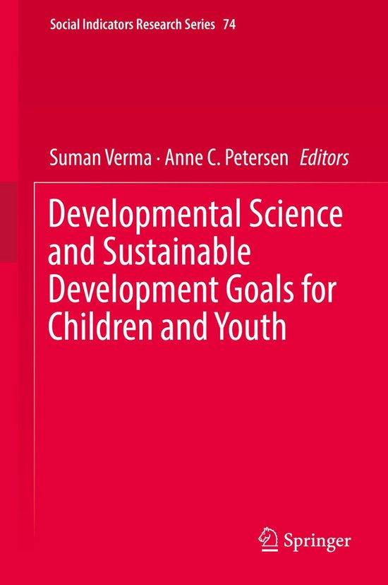 Social Indicators Research Series74- Developmental Science a ... - cover