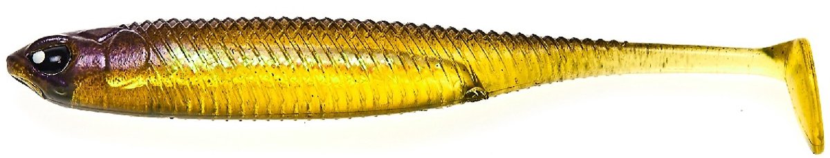 Lucky John 3D Makora Shad Tail 10 cm 6st. 004 / Purple Back