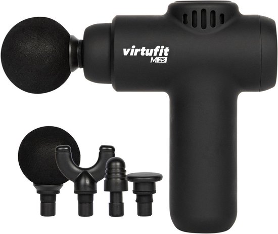 VirtuFit M2s Massagegun met 4 Opzetstukken - VirtuFit - €35,95