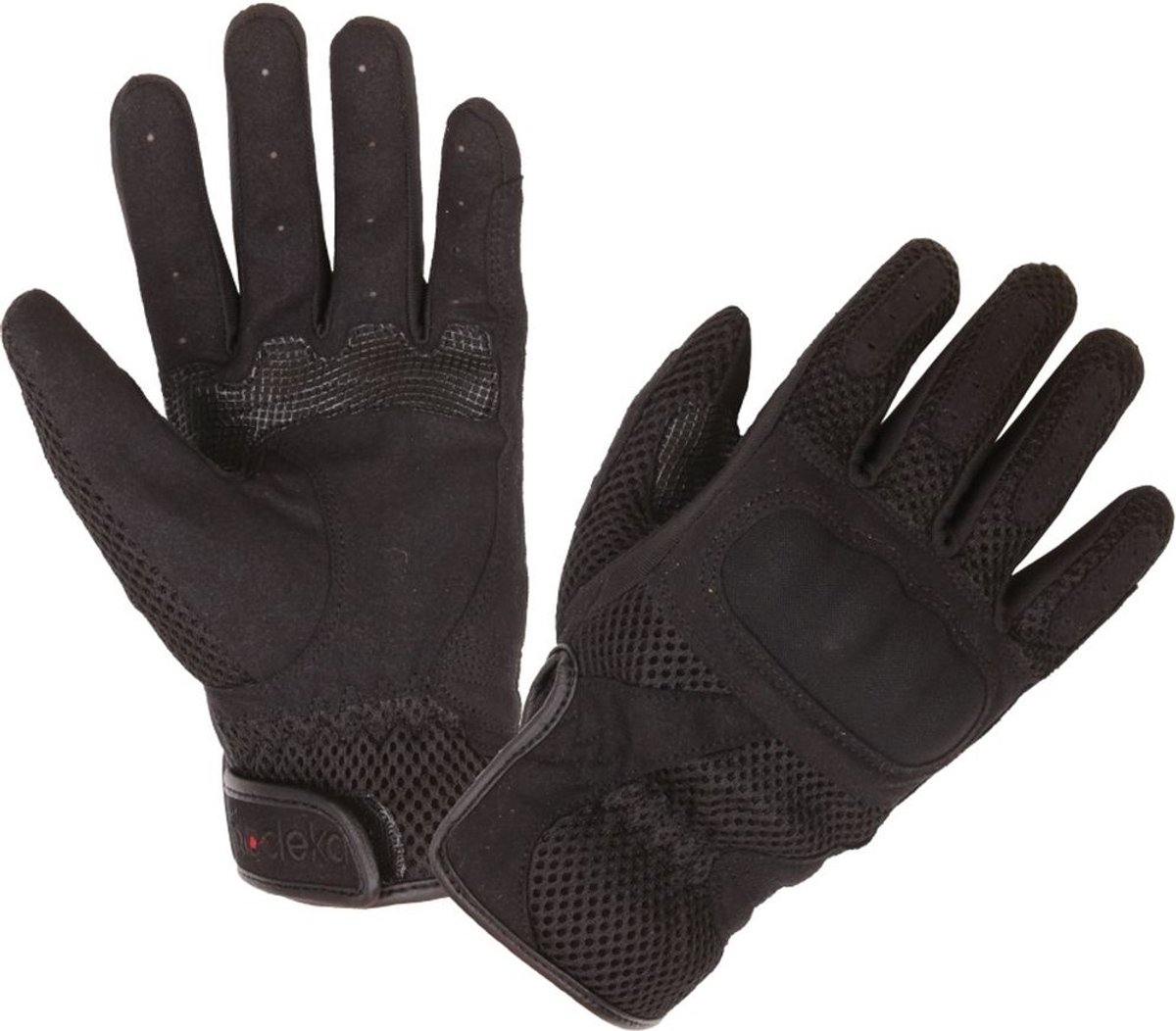 Modeka Damen Motorrad Handschuhe Mesh Lady 072070 Schwarz-L/Damen