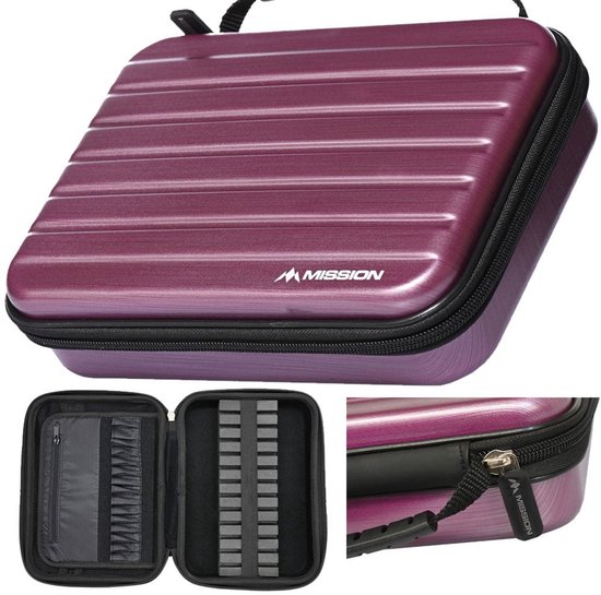 Mission ABS-4 Case Aqua Blue - Dart Case van Mission — afbeelding 2