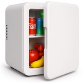 Mini koelkast 5L - Skincare & make-up fridge - Eten & drinken - Organizer - 12V & 230V - Koel & warm - Auto koelkast - Compact - Zwart
