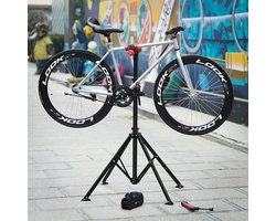 | Sterke Fiets montagestandaard met gereedschapsbakje | standaard | fietsstandaard | eenvoudig draagbaar.