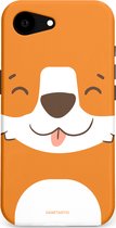 Casetastic Hoesje Geschikt voor Apple iPhone 16e Magsafe - Stijlvolle Beschermende Duo-layer Case - Knuffelkopjes vos