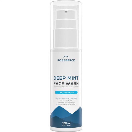 Rossberck – Deep Mint Face Wash Mannen