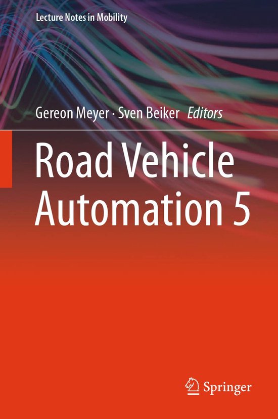 Lecture Notes in Mobility- Road Vehicle Automation 5 - cover