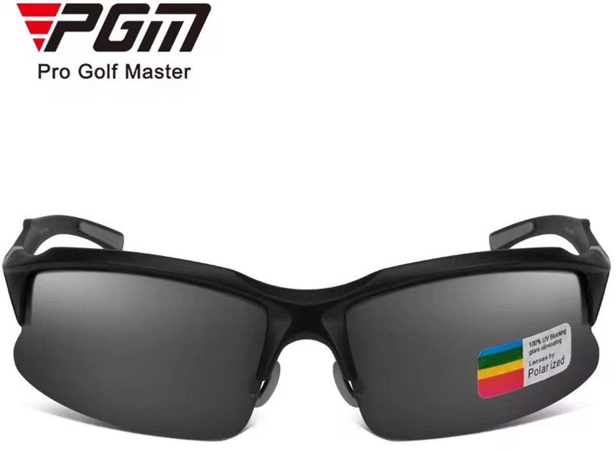 PGM Golf Zonnebril – Sportief, Gepolariseerd & UV-beschermend | Inclusief Luxe Opbergcase