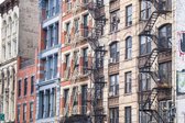 Frans van Steijn "New York Vintage Soho" op Dibond 120cm