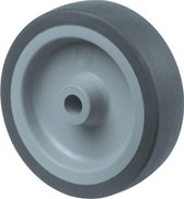 Kelfort Los PVC wiel met rubber loopvlak, grijs, gummy 50mm