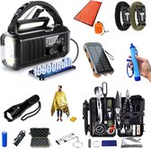 DreamGoods PRO - Noodpakket voor Thuis - Overleven bij Oorlog, Stroomuitval & Rampen - Compleet Overlevingspakket - 10.000mAh Noodradio - Denk Vooruit - Survival Kit - 72+ uur - Rampenrugzak