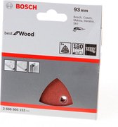 Bosch Schuurvel delta wood and paint K180 blister van 5 vellen