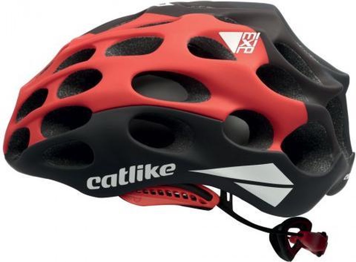 Catlike fietshelm Mixino Asymetrical S 52-54cm rood/zwart | bol.com