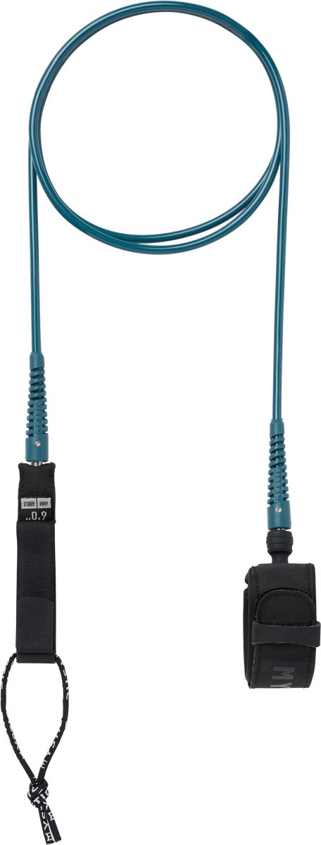 Mystic Surf Leash - 250735 - Teal - 9ft