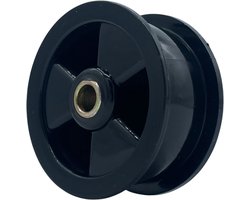 Fixem® Spanrol geschikt voor Aeg, Electrlux 1250125034 Kunststof breed - as 8mm - 1Stuk