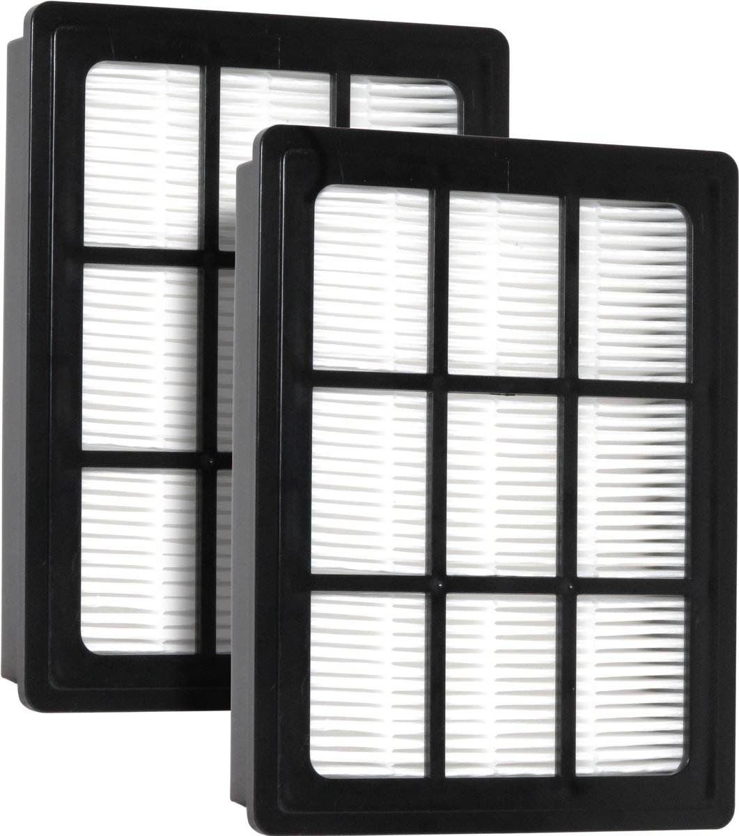 2x Dparts hepa filter geschikt voor Nilfisk stofzuiger - voor Select / Power / Elite series - Allergy Special Super - P10 P12 P20 P40 - VP300 VP600 VP930 - stofzuigerfilter allergiefilter hepafilter - nr. 1471250500