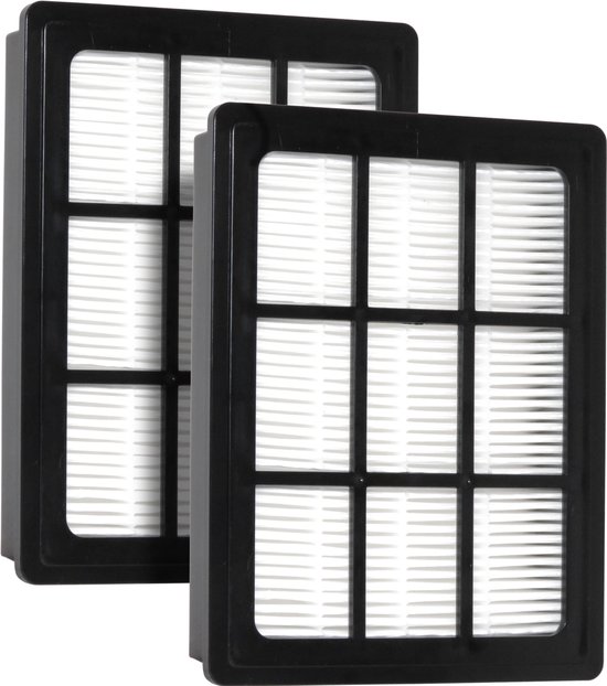 2x Dparts hepa filter geschikt voor Nilfisk stofzuiger - voor Select / Power / Elite series - Allergy Special Super - P10 P12 P20 P40 - VP300 VP600 VP930 - stofzuigerfilter allergiefilter hepafilter - nr. 1471250500