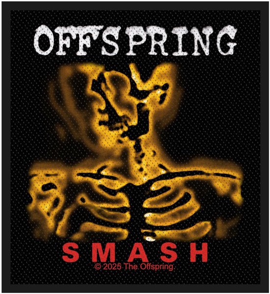 The Offspring Smash Unisex Patch - zwart - Standard