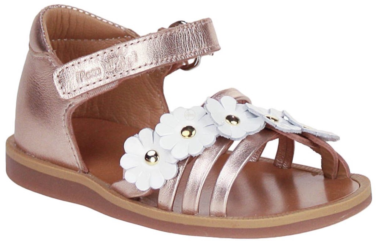 Pom d'Api Poppy Multi Flo Sandaal Metallic Roze
