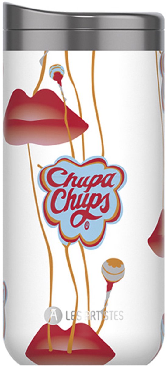 Les Artistes Paris Thermosbeker reisbeker 500ml Chupa Kiss - LP-A4349