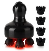 Hoofdmassage Apparaat met Infrarood – Elektrisch Massageapparaat - Scalp Massager - USB Oplaadbaar - 2025 model