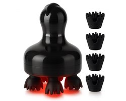 Hoofdmassage Apparaat met Infrarood – Elektrisch Massageapparaat - Scalp Massager - USB Oplaadbaar - 2025 model