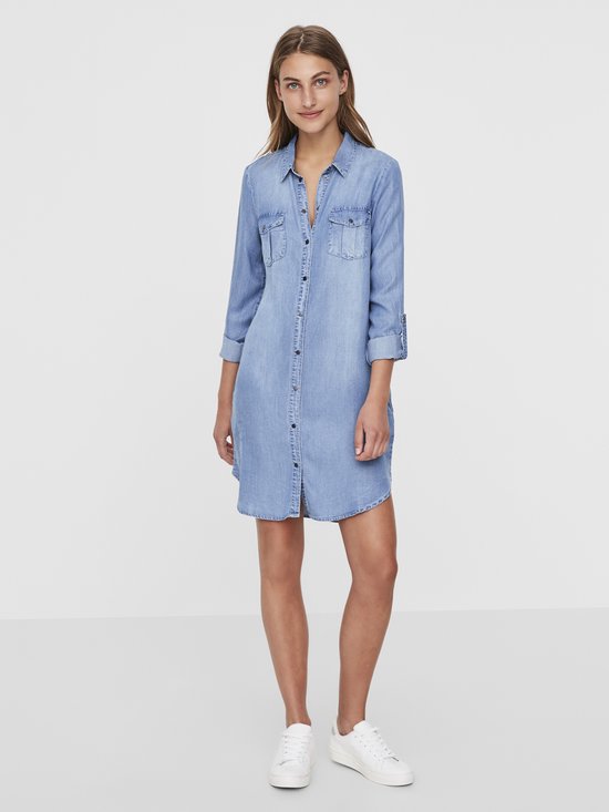 Vero Moda Denim jurk VMSIGGA Korte jurk