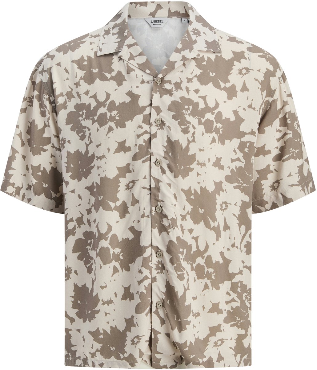 JACK&JONES - JREBBLOSSOM AOP RESORT SHIRT SS - Jongens - Overhemden