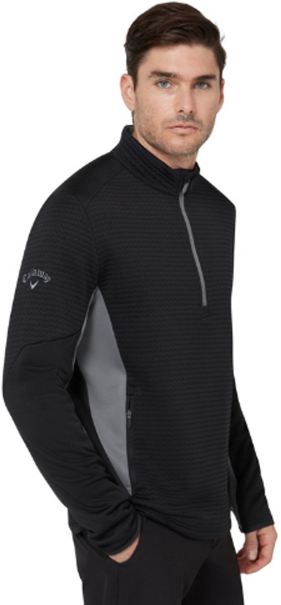 Callaway Textured Pullover Caviar van Merkloos — afbeelding 5