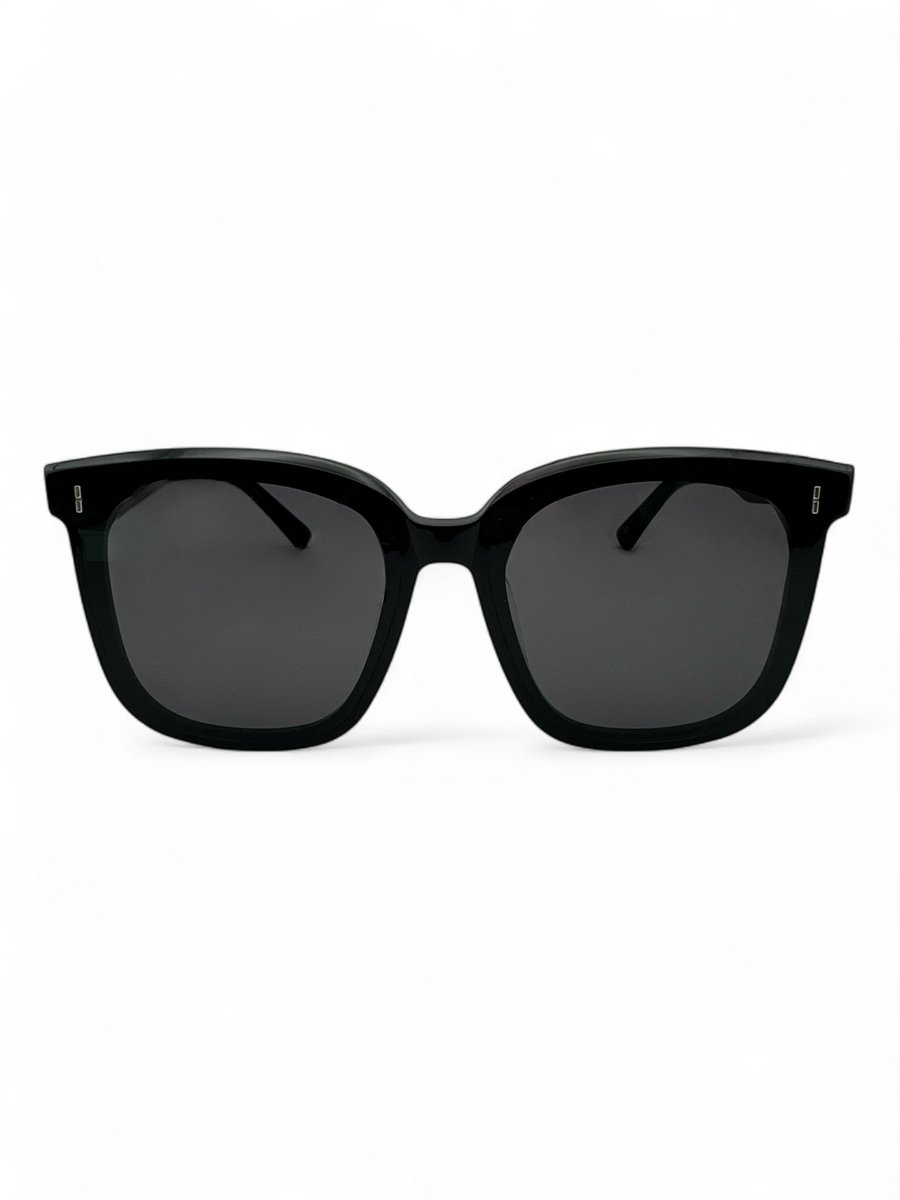 The Brand Remarkable – Zonnebril Unisex – Zonnebril Dames – Zonnebril Heren – Oversized Ronde Zonnebril – Zwart – UV400 – Luxe, Duurzame & Trendy Zonnebril – Designer Zonnebril – Mode Zonnebril 2025 – Inclusief Beschermhoes – Polariserend Look