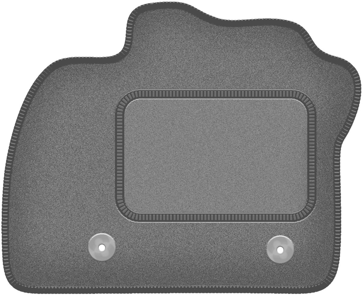 Rubber matten compatibel met Renault Zoe 2012-2018 & 2019- (4-delig montagesysteem
