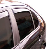 ClimAir Zijwindschermen Master Dark (achter) passend voor Renault Clio IV 5 deurs 2013-