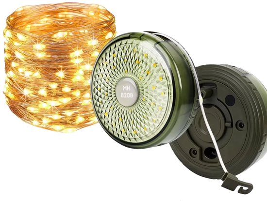 Viatel Led Camping Lamp Strip Sfeer 10M Lengte Waterdicht Recyclebaar Licht Riem Outdoor Tuindecoratie Lamp Voor Tent Kamer
