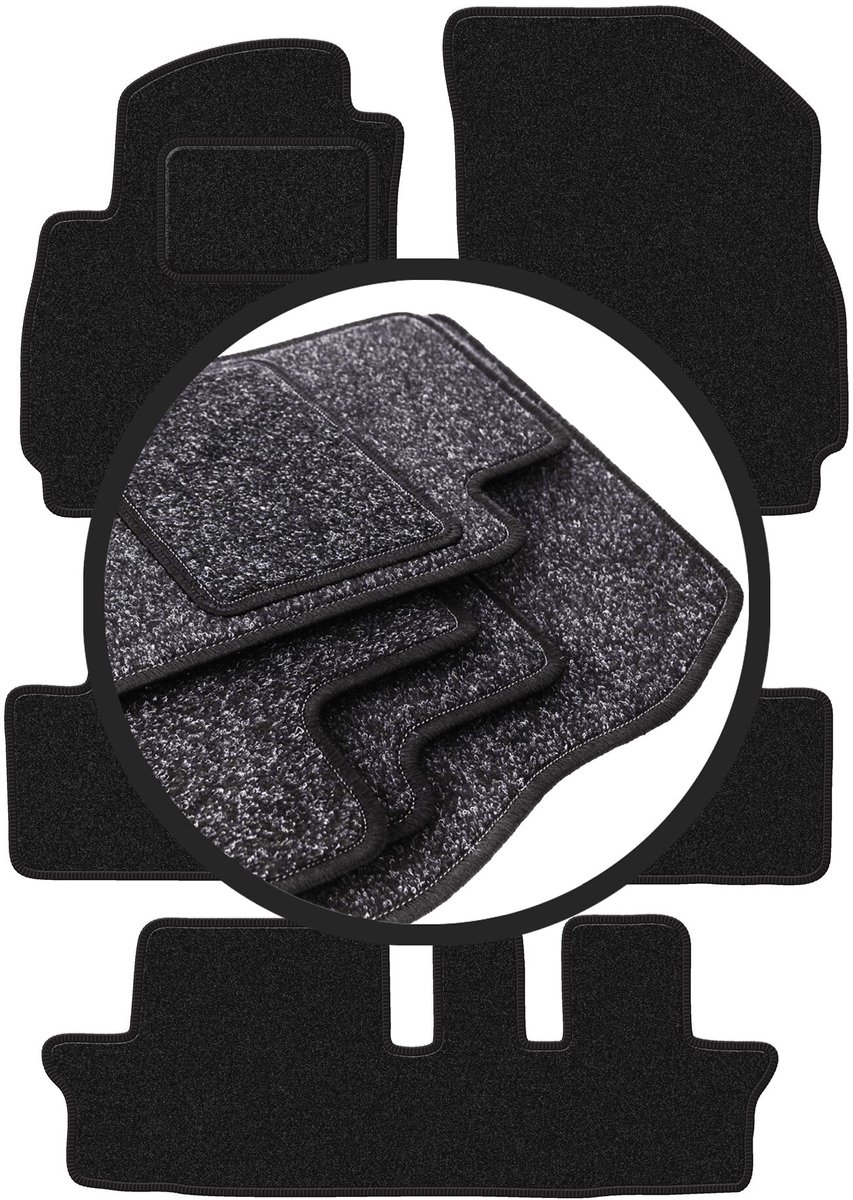 ANTHRA automatten voor: Chevrolet Orlando I 7 personen (2011-2015)