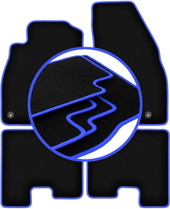 CARLUX-BLUE automatten voor: Opel Adam hatchback (2012-)