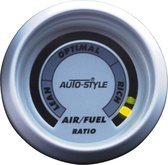 AutoStyle Performance Instrument Air/Fuel Ratio 2'' zilver