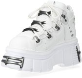 New Rock - M-106-S121 Plateau schoenen - Wit -Mt.36