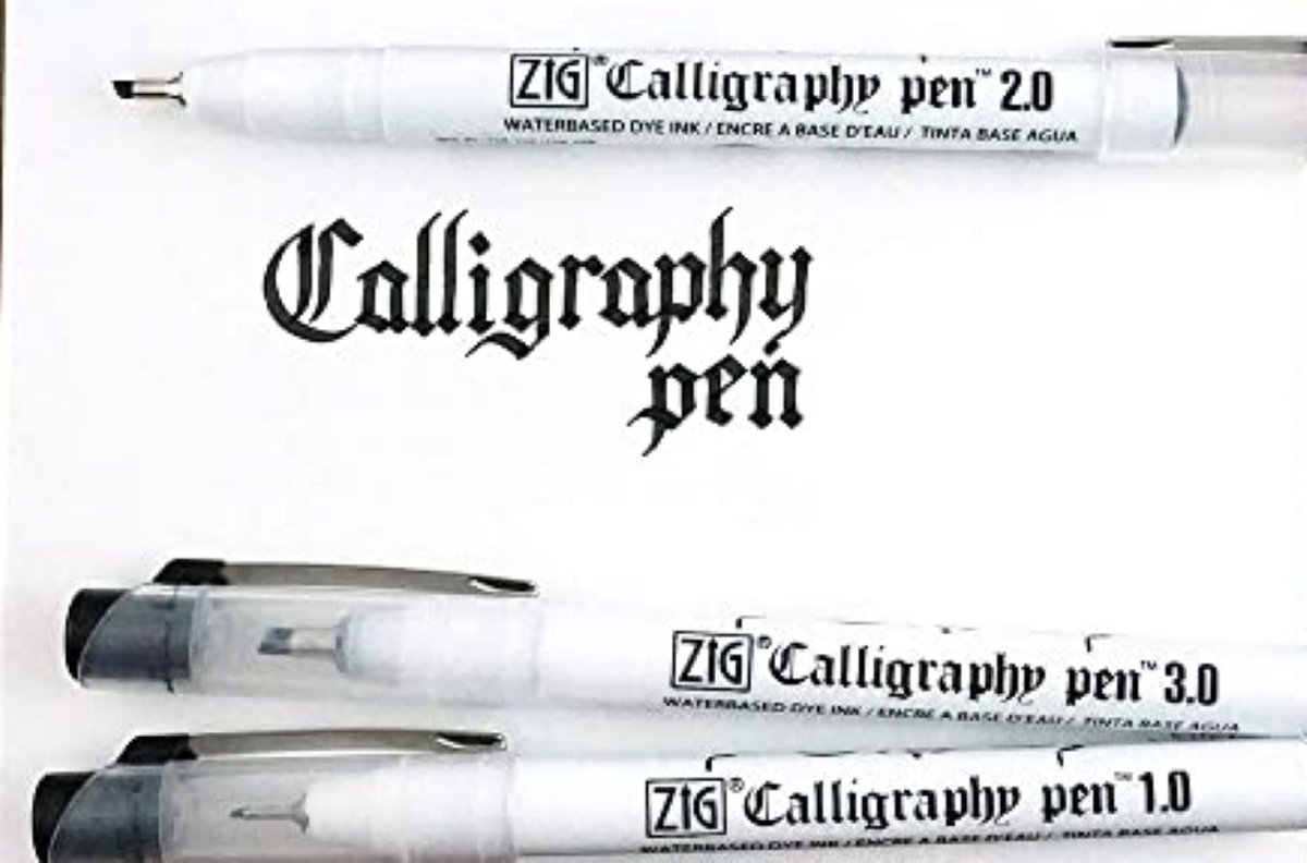 Kuretake ZIG Calligraphy Pen - 2.0 mm - groen