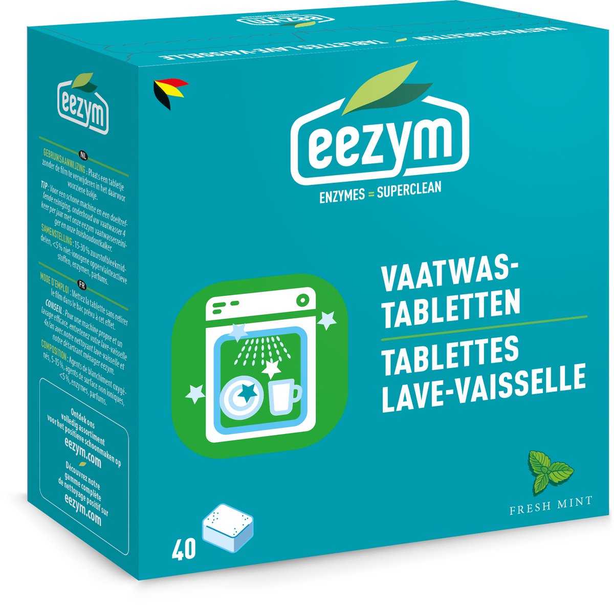 Goedkoopste Eezym - Vaatwastabletten - 40 Tabletten