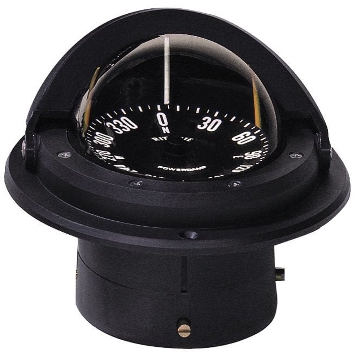 Ritchie 12V zwart Kompas model Voyager F-82 vlakke Roos Ø76,2mm